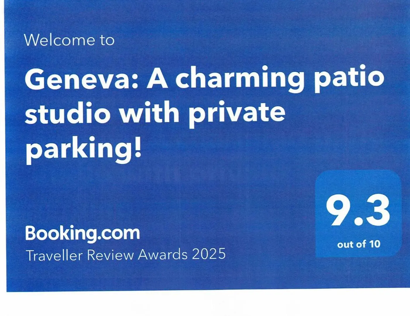 Geneva: A Charming Patio Studio With Private Parking! Σόφια Διαμέρισμα